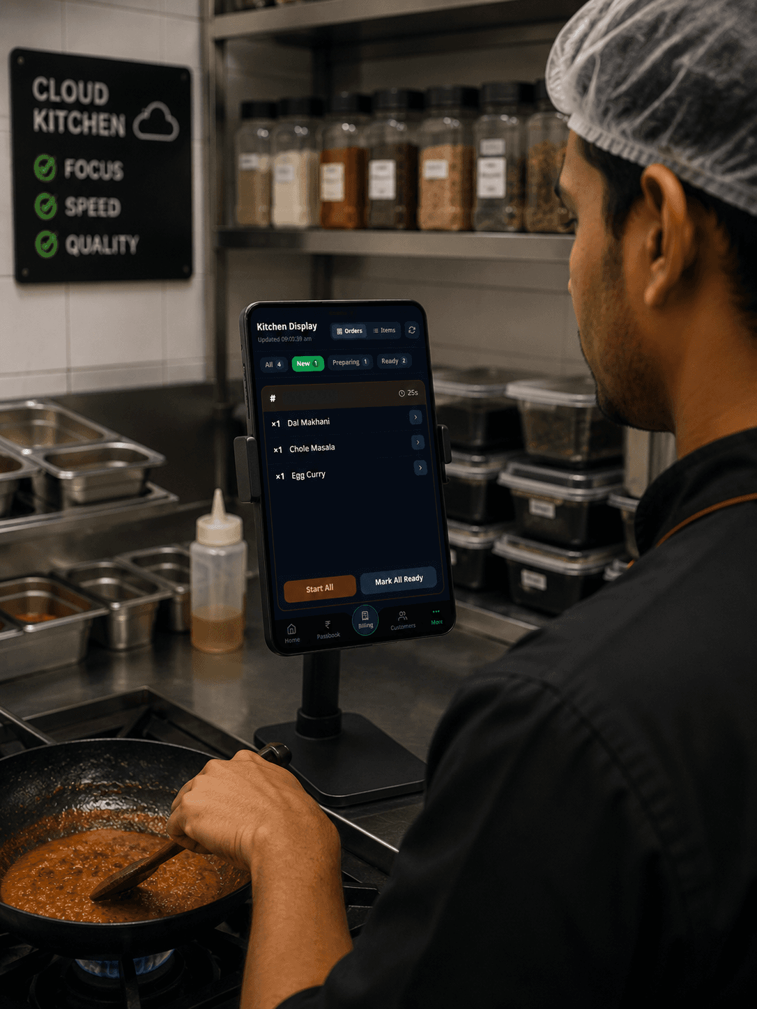 Cloud Kitchen, how it works